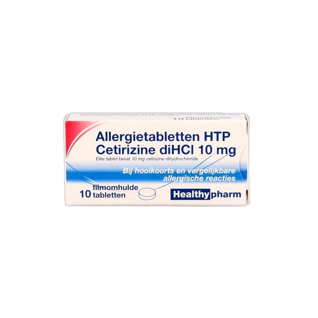 Cetirizine diHCl 10mg 10 Tabletten