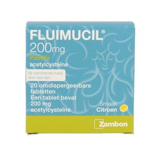 Fluimucil Pastilles 20 Pastilles