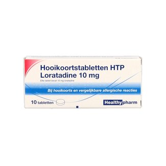 Healthypharm Healthypharm Loratadine hooikoorts tablet 10 Tabletten