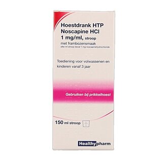 Healthypharm Healthypharm Noscapine hoestdrank 150 Milliliter