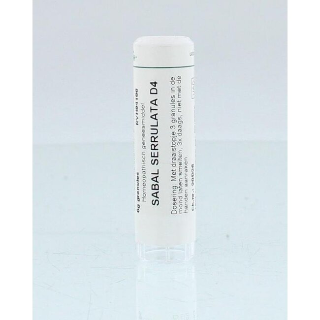 Sabal serrulata D4 6 Gram