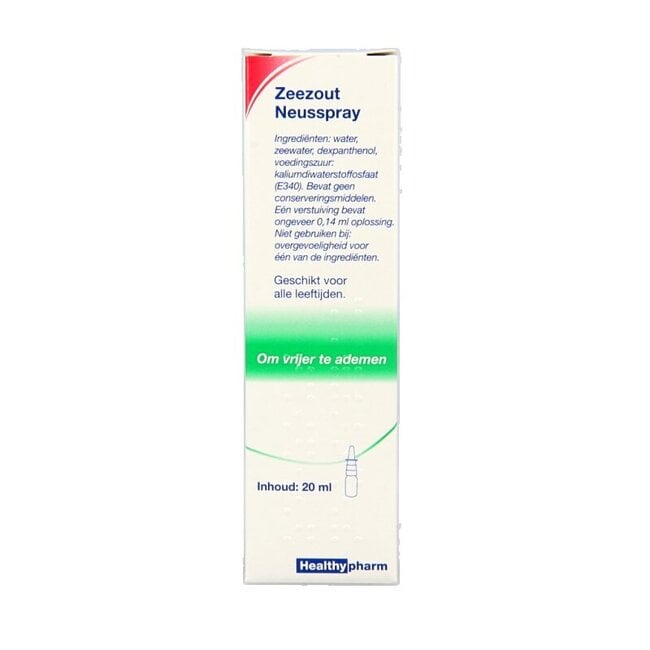 Zeezout neusspray 20 Milliliter