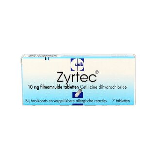 Zyrtec Zyrtec Cetirizine dihydrochloride 7 Tabletten