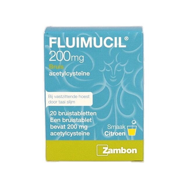 Bruistablet 200mg 20 Bruistabletten