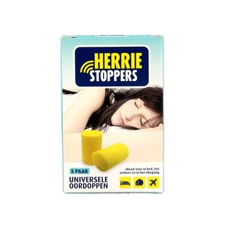 Herriestoppers Bouchons d'oreilles anti-bruit 5 paires