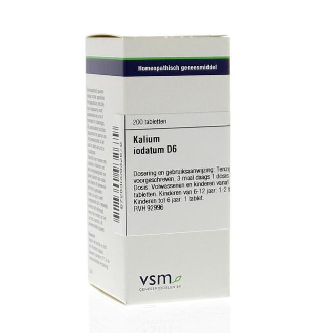 Kalium iodatum D6 200 Tabletten