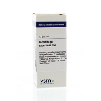 VSM VSM Cimicifuga racemosa D3 10 Gram