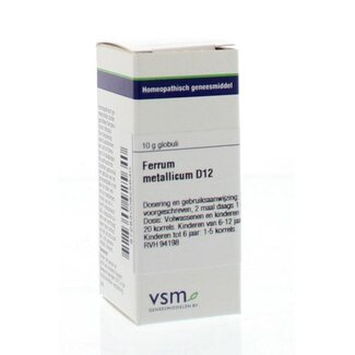 VSM VSM Ferrum metallicum D12 10 Gram