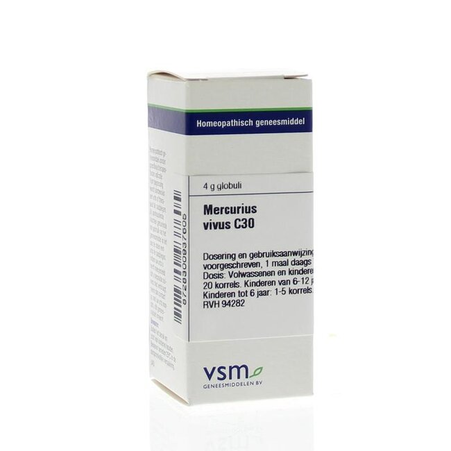 Mercurius vivus C30 4 Gram
