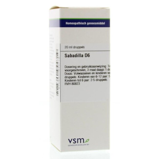 Sabadilla D6 20 Milliliter