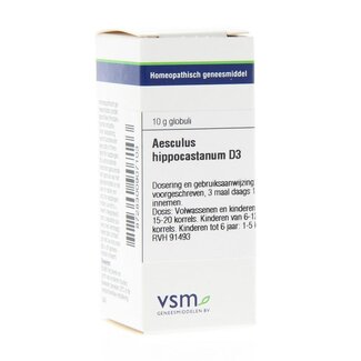 VSM Aesculus hippocastanum D3 10 Gram