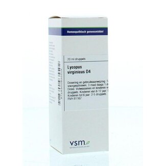 VSM Lycopus virginicus D4 20 Milliliter