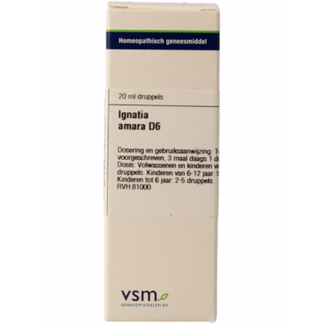 VSM Ignatia amara D6 20 Milliliter
