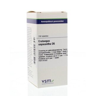 VSM Crataegus oxyacantha D6 200 Tabletten