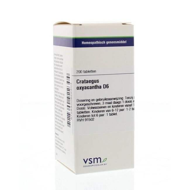 Crataegus oxyacantha D6 200 Tabletten