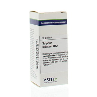 VSM Sulphur iodatum D12 10 Gram