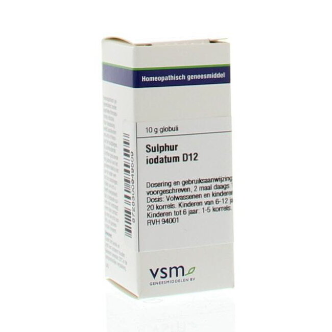 Sulphur iodatum D12 10 Gram