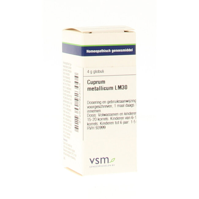 Cuprum metallicum LM30 4 Gram