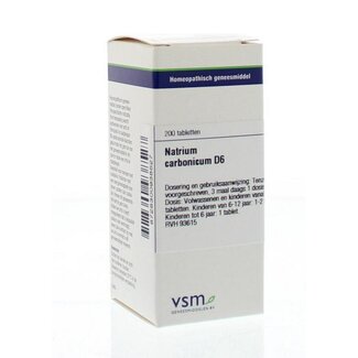 VSM VSM Natrium carbonicum D6 200 Tabletten