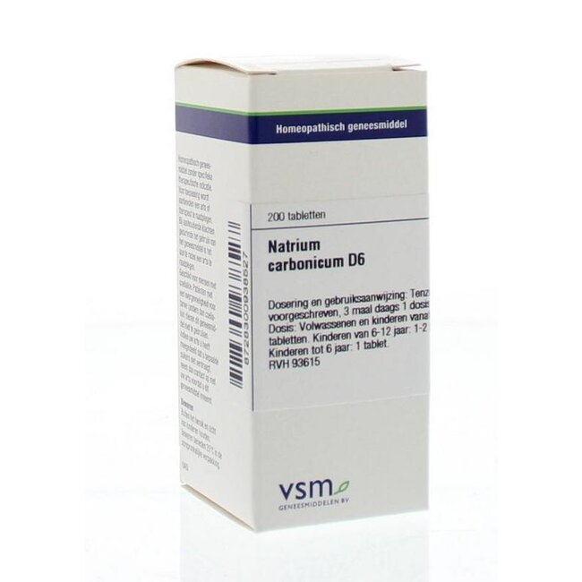 Natrium carbonicum D6 200 Tabletten