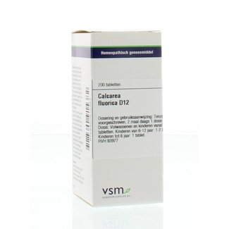 VSM Calcarea fluorica D12 200 Tabletten