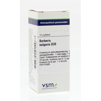 VSM Berberis vulgaris D30 10 Gram
