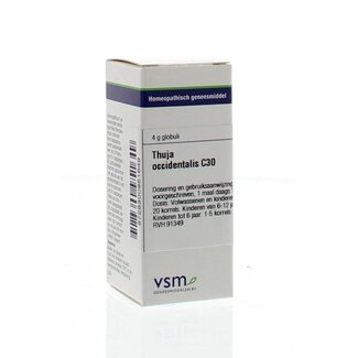 VSM Thuja occidentalis C30 4 Gram