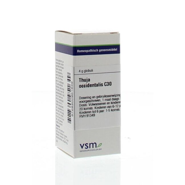 VSM Thuja occidentalis C30 4 Gram