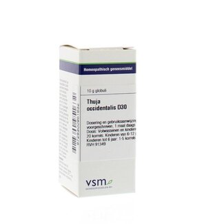 VSM Thuja occidentalis D30 10 Gram