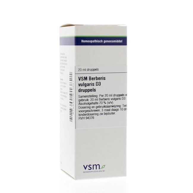 Berberis vulgaris D3 20 Milliliter