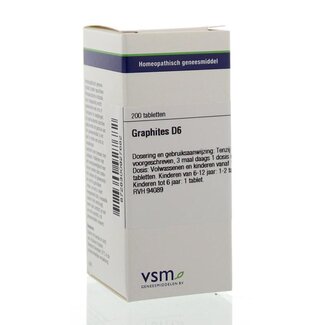 VSM VSM Graphites D6 200 Tabletten
