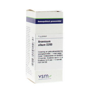 VSM VSM Arsenicum album D200 4 Gram