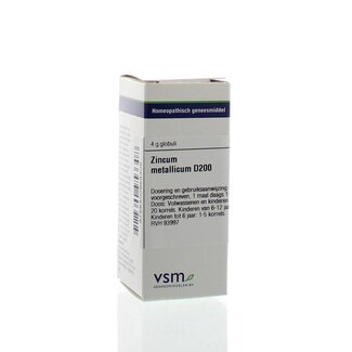 VSM Zincum metallicum D200 4 Gram