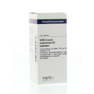 VSM Zincum metallicum D3 200 Tabletten