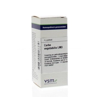 VSM Carbo vegetabilis LM3 4 Gram