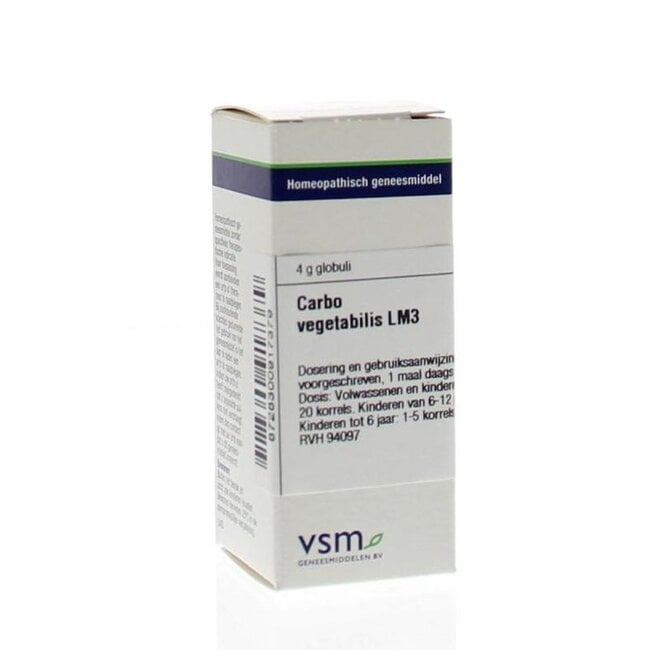 Carbo vegetabilis LM3 4 Gram