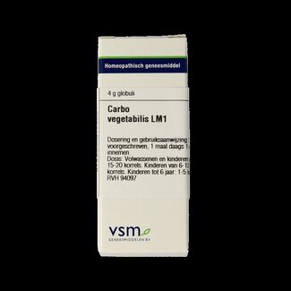 VSM VSM Carbo vegetabilis LM1 4 g