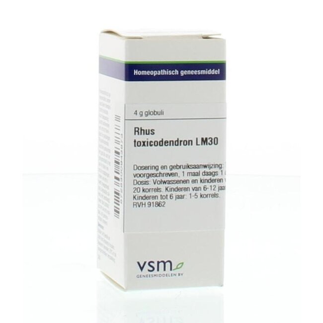 VSM Rhus toxicodendron LM30 4 Gram
