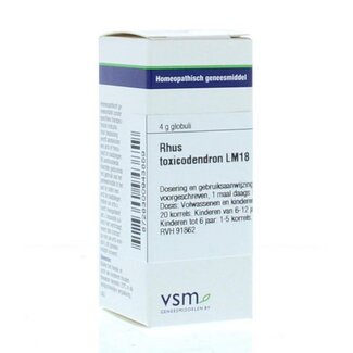 VSM Rhus toxicodendron LM18 4 Gram