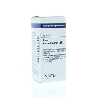 VSM VSM Rhus toxicodendron LM12 4 Gram