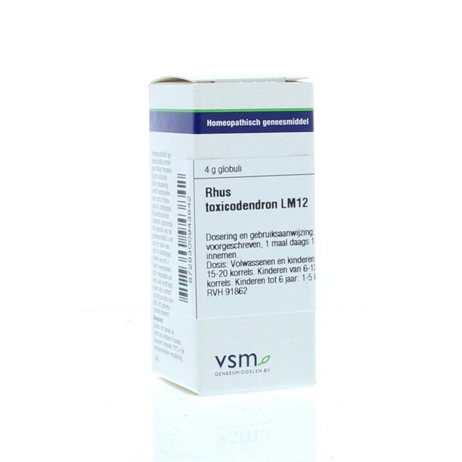 VSM Rhus toxicodendron LM12 4 Gram