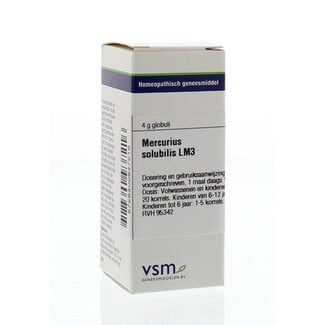 VSM Mercurius solubilis LM3 4 Gram