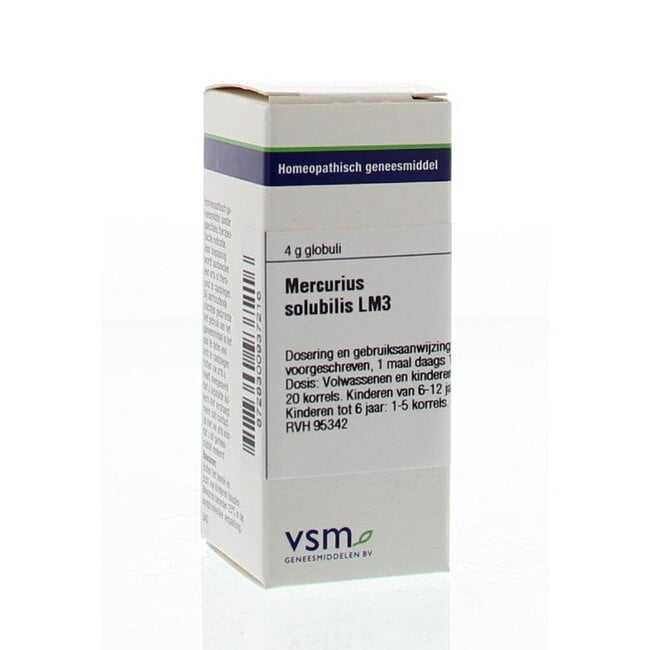 Mercurius solubilis LM3 4 Gram