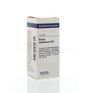 VSM Aurum metallicum C30 4 Gram
