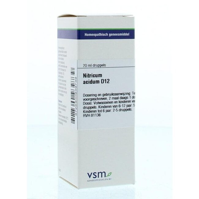 Nitricum acidum D12 20 Milliliter