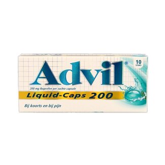 Advil Advil Reliva capsules liquides 200 mg 10 capsules