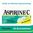 Bruistablet 400mg acetylsalicylzuur en 240mg vit C 10 Bruistabletten
