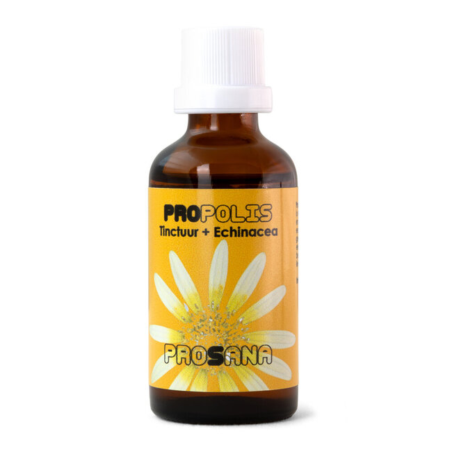Propolis tinctuur + echin vh Garganta 43 keel plus 50 Milliliter