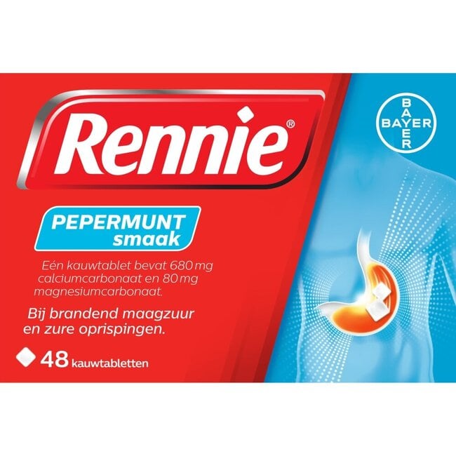 Pepermunt 48 Kauwtabletten