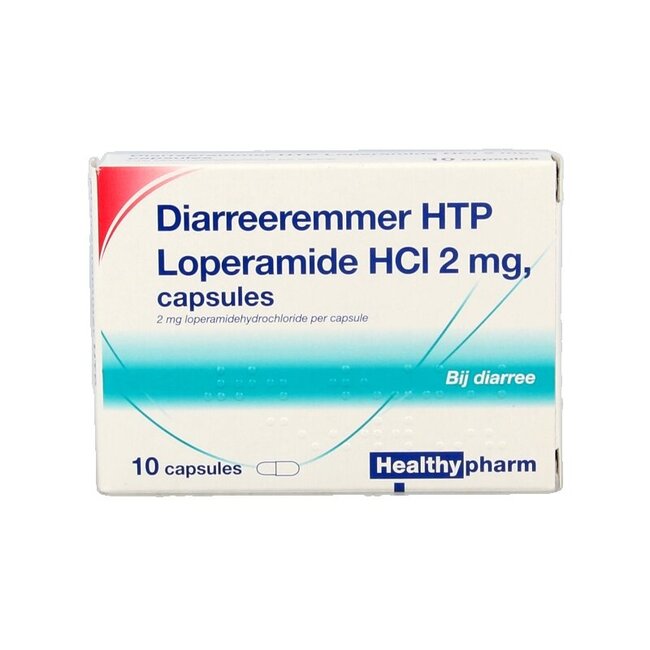 Loperamide 2mg diarreeremmer 10 Capsules